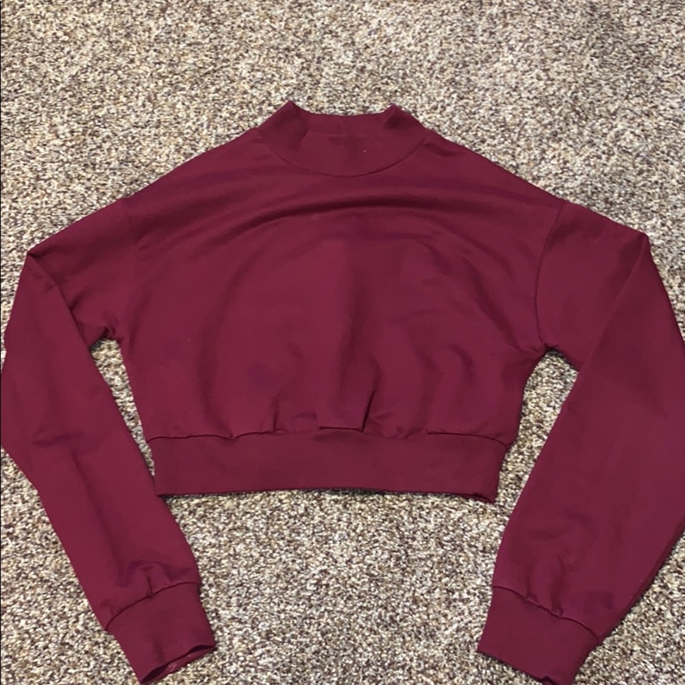 Forever 21 Cropped Turtleneck